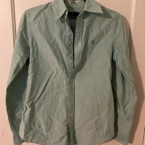 Ralph Lauren green Oxford (small)